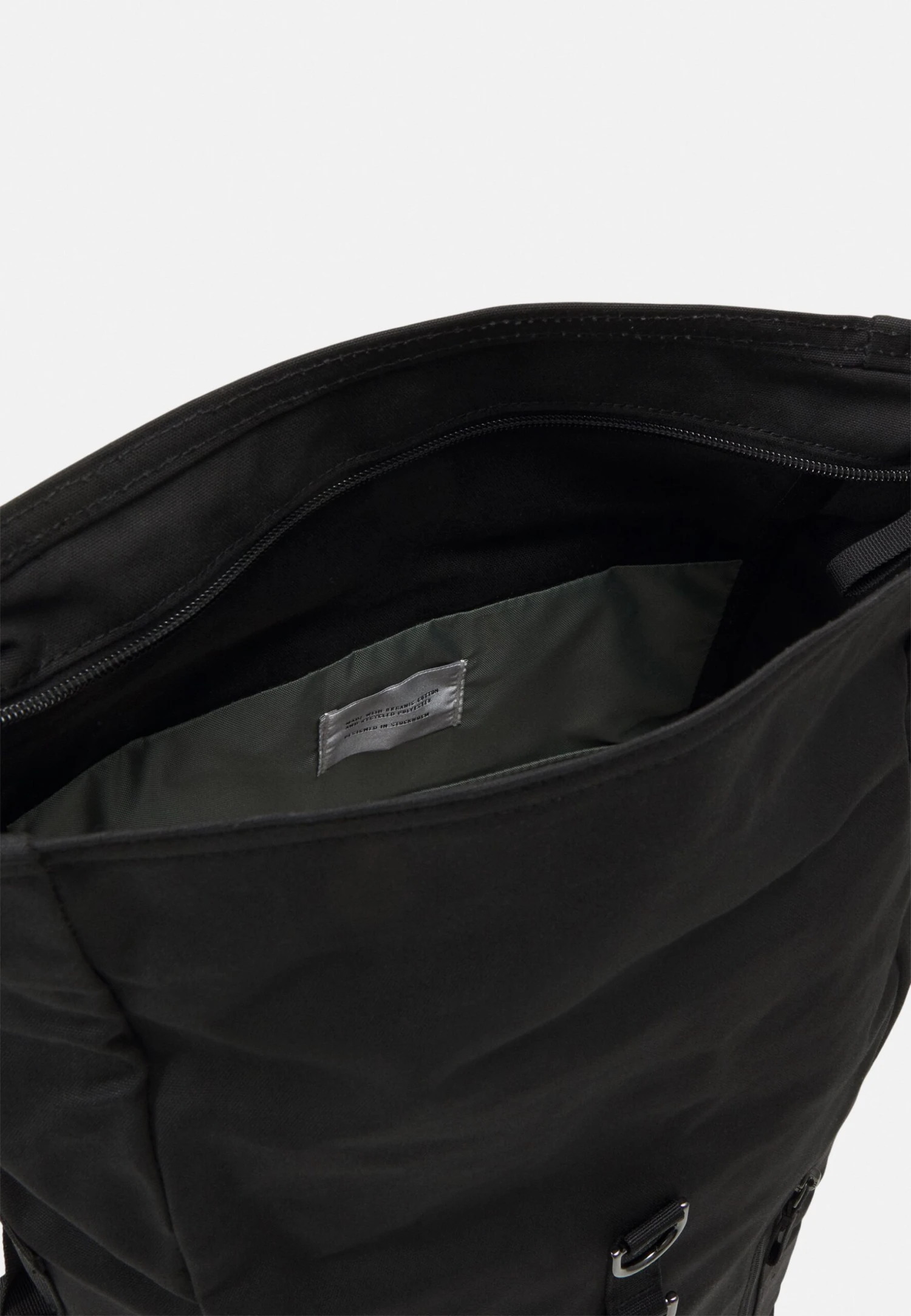 Sandqvist Dante Vegan Unisex - Rucksack - Black/Khaki 3 Sandqvist Dante Vegan Unisex - Rucksack - Black/Khaki - Image 3