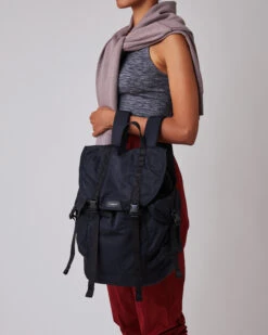 Sandqvist Charlie Black With Black Leather 13 Sandqvist Charlie Black With Black Leather -Nordic Style Deals Store 2245 25fe8aca08 charlie black sqa1212 01f1 original