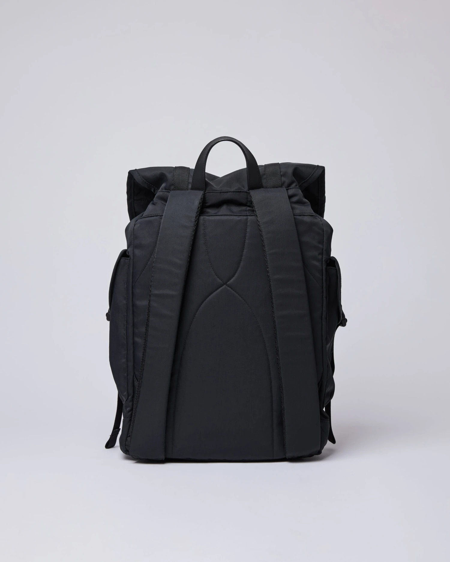 Sandqvist Charlie Black With Black Leather 3 Sandqvist Charlie Black With Black Leather - Image 3