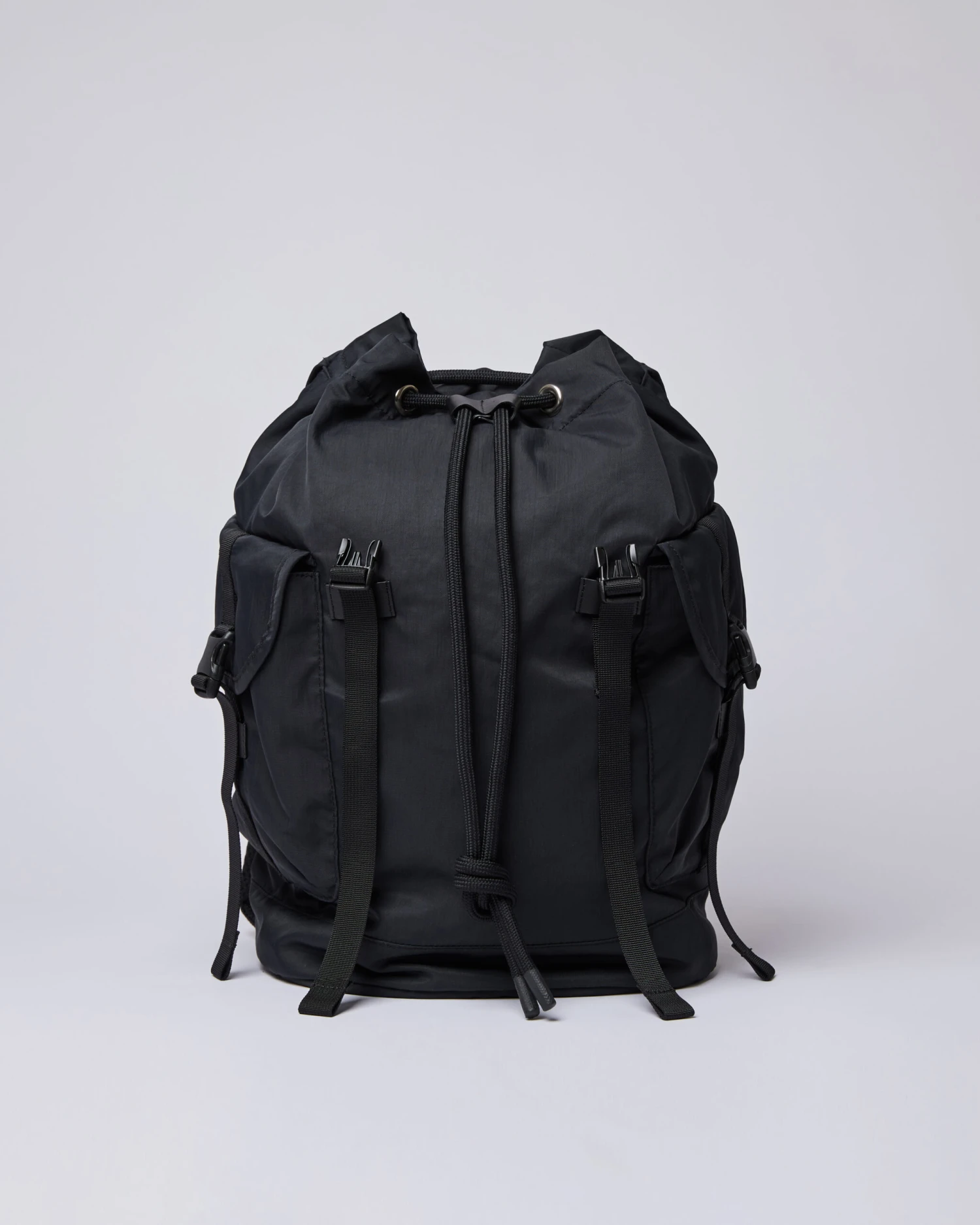 Sandqvist Charlie Black With Black Leather 4 Sandqvist Charlie Black With Black Leather - Image 4