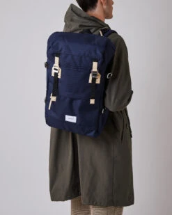 Sandqvist Harald Navy With Natural Leather -Nordic Style Deals Store 2409 1fd4ab68f6 harald navy sqa1376 01f1 original