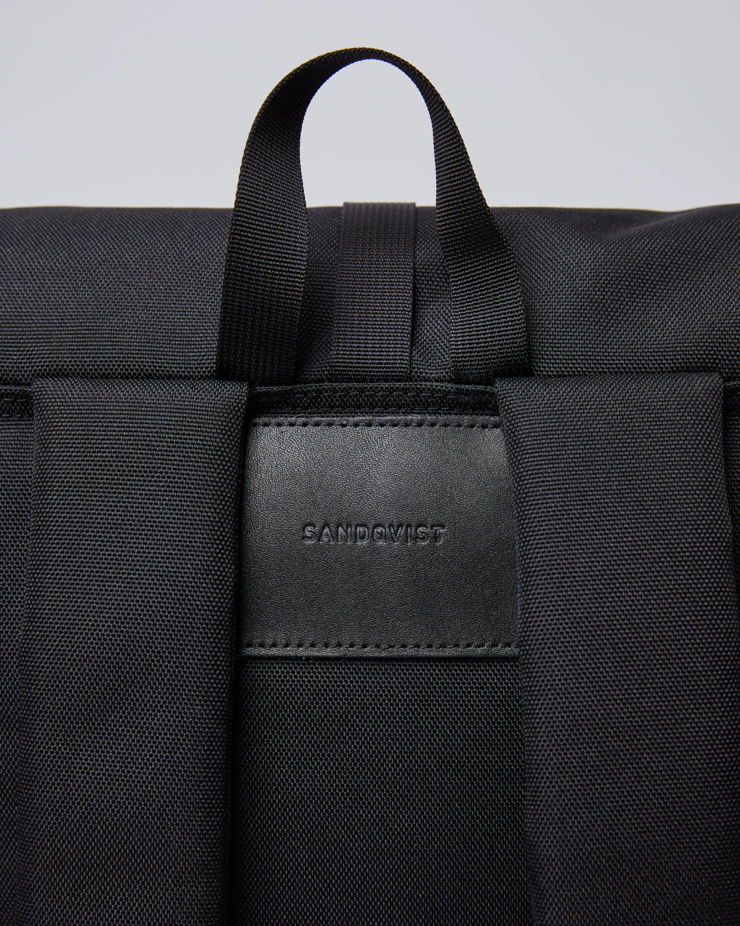 Sandqvist Ilon Black With Black Leather 5 Sandqvist Ilon Black With Black Leather - Image 5