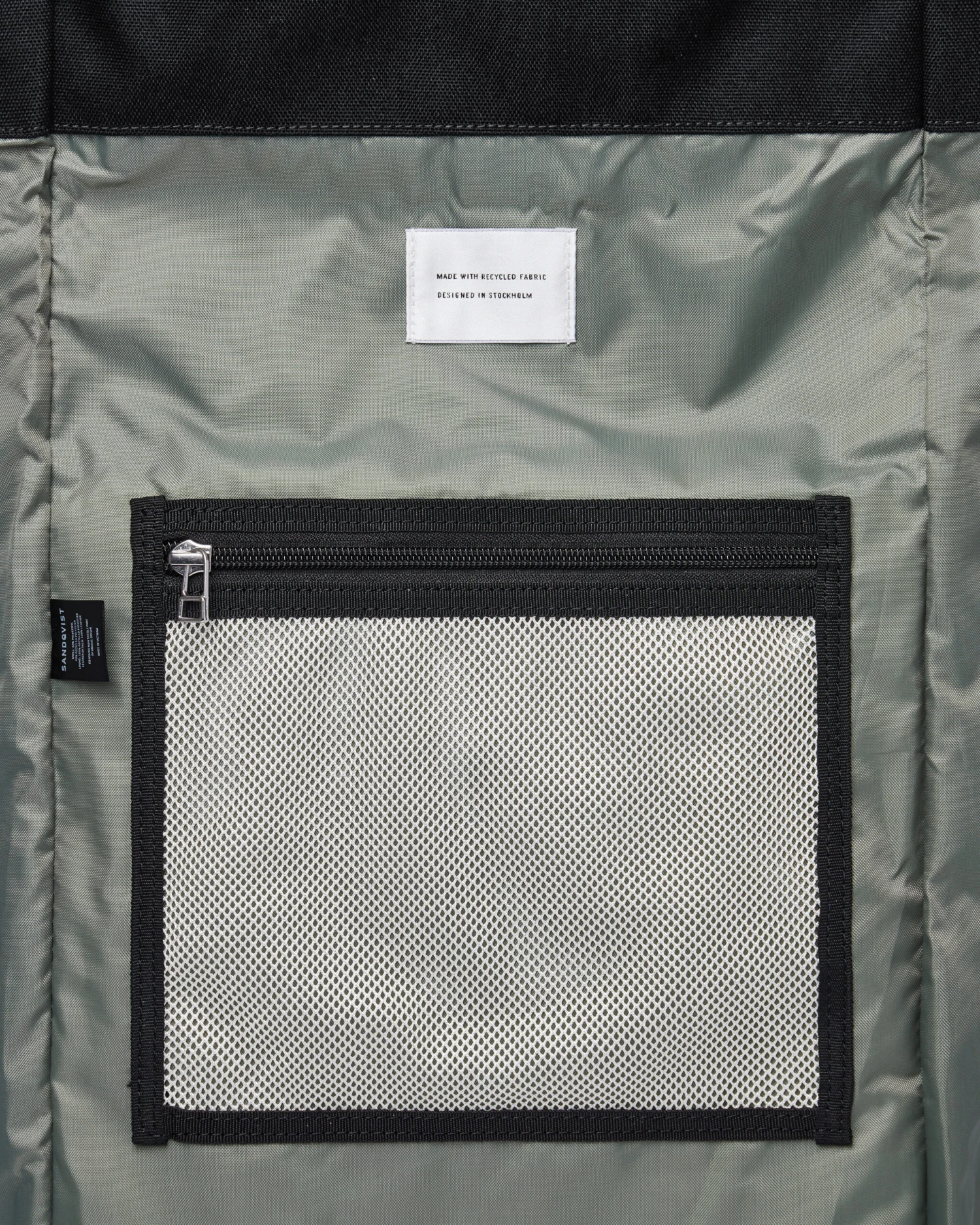 Sandqvist Ilon Black With Black Leather 7 Sandqvist Ilon Black With Black Leather - Image 7