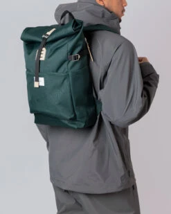 Sandqvist Ilon Dark Green With Natural Leather -Nordic Style Deals Store 2925 3589506ce1 ilon darkgreen sqa1563 original