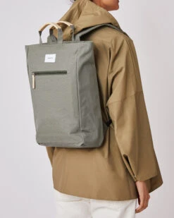 Sandqvist Tony Dusty Green With Natural Leather -Nordic Style Deals Store 3059 ee86a199f1 tony mossgreen sqa1585 01 original