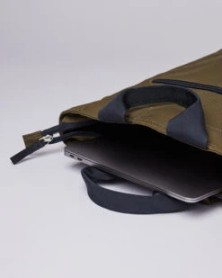 Sandqvist Tony Vegan Olive With Navy Webbing -Nordic Style Deals Store 3353 b1b4872533 tony vegan olive sqa1683 04 original