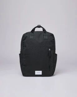 Sandqvist Knut Black With Black Webbing