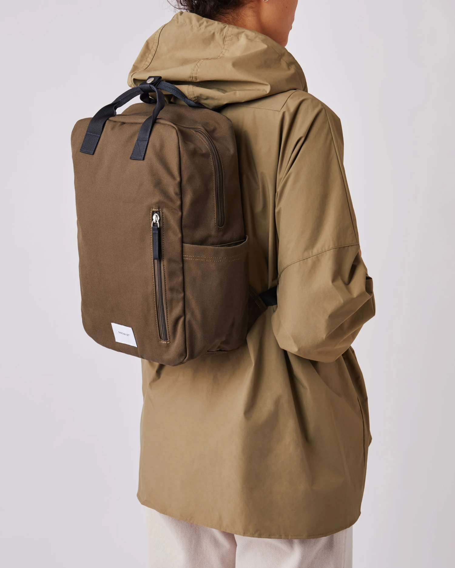 Sandqvist Knut Olive With Navy Webbing 7 Sandqvist Knut Olive With Navy Webbing - Image 7