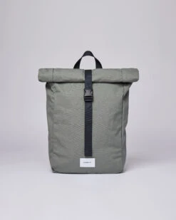 Sandqvist Kaj Dusty Green With Navy Webbing