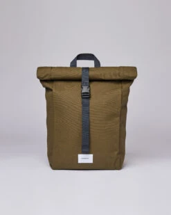 Sandqvist Kaj Olive With Navy Webbing