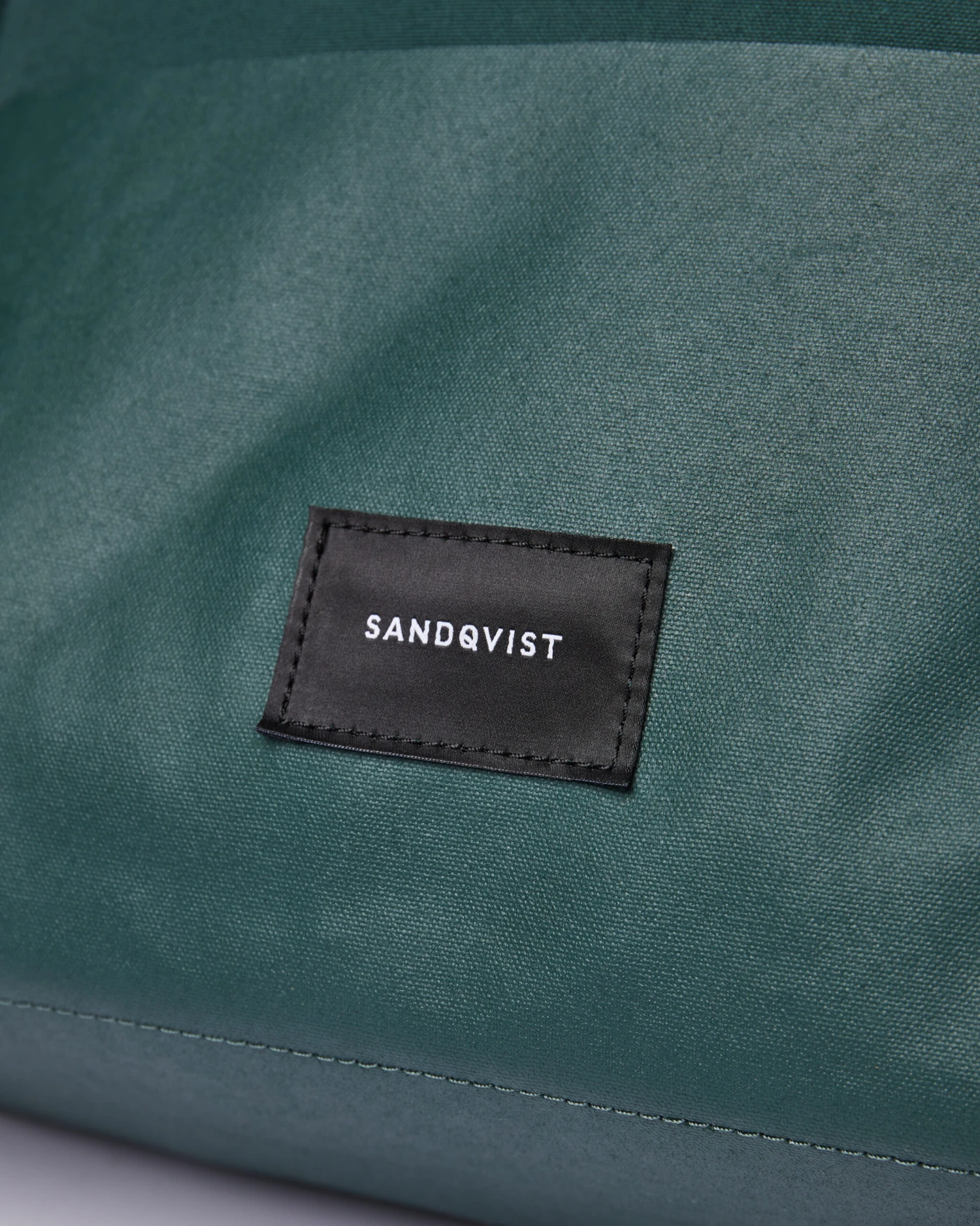 Sandqvist Tony Vegan Deep Green With Coating 2 Sandqvist Tony Vegan Deep Green With Coating - Image 2