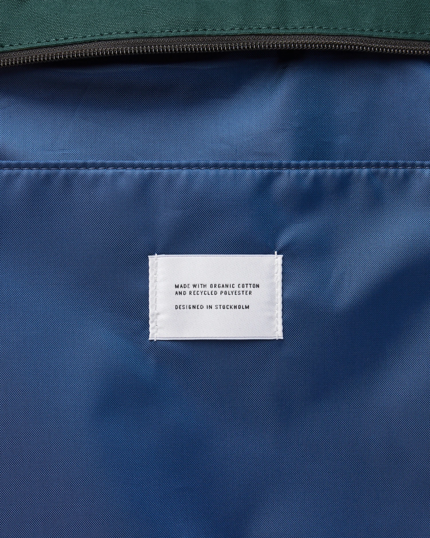 Sandqvist Tony Vegan Deep Green With Coating 6 Sandqvist Tony Vegan Deep Green With Coating - Image 6