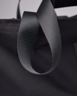 Sandqvist Agnes Black With Black Leather 11 Sandqvist Agnes Black With Black Leather -Nordic Style Deals Store 3766 cf42249dd7 agnes twill black sqa2029 05 original