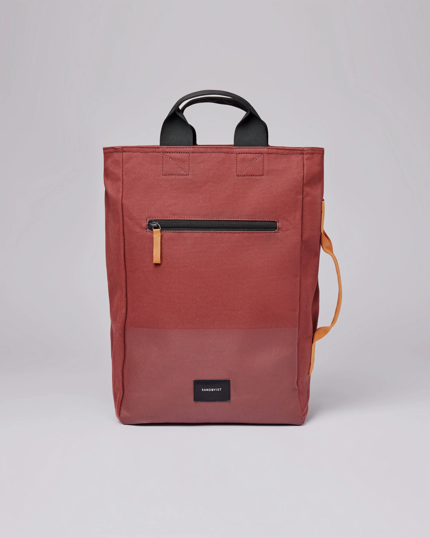 Sandqvist Tony Vegan Autumn Leaf With Orange Webbing 1 Sandqvist Tony Vegan Autumn Leaf With Orange Webbing