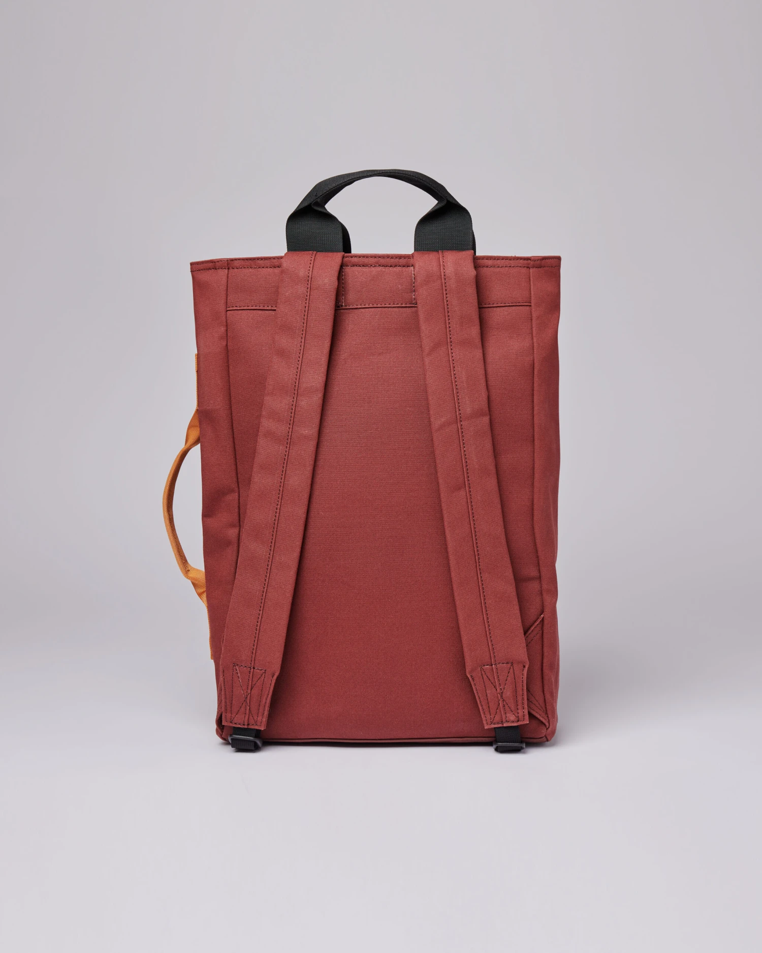 Sandqvist Tony Vegan Autumn Leaf With Orange Webbing 2 Sandqvist Tony Vegan Autumn Leaf With Orange Webbing - Image 2