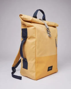 Sandqvist Dante Vegan Yellow Leaf With Navy Webbing -Nordic Style Deals Store 3795 55ddade126 dante vegan yellowleaf sqa1991 04 original