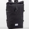 Sandqvist Bernt Roll Top- Rucksack - Black