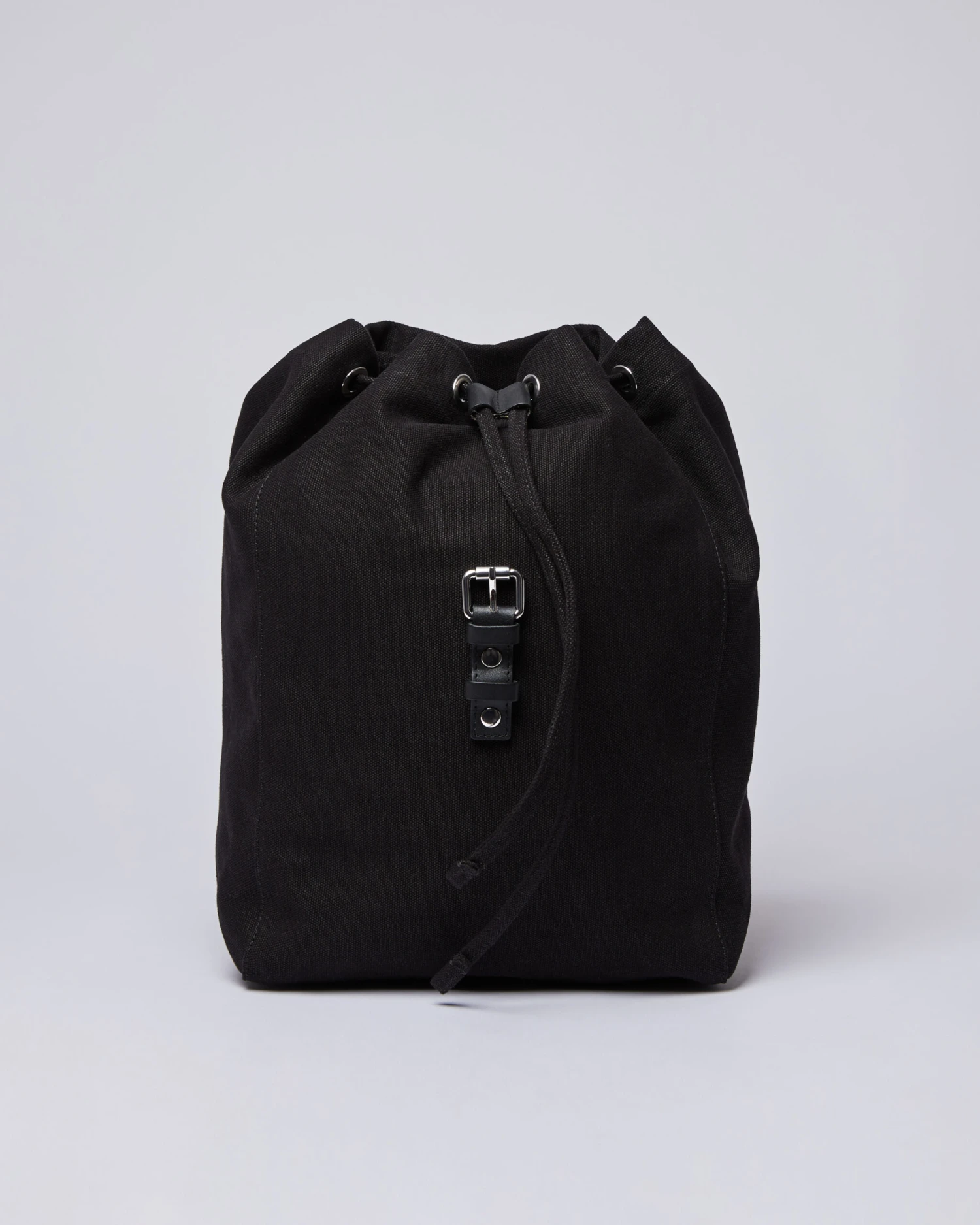 Sandqvist Alva Black With Black Leather 3 Sandqvist Alva Black With Black Leather - Image 3