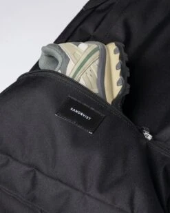 SandqvistOtis Recycled Polyester Carry On Backpack - Black -Nordic Style Deals Store Otis Recycled polyester carry on backpack Black 20230827041657 3