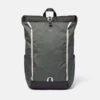 SandqvistArvid Recycled Poly Rolltop Backpack - Military Olive Green