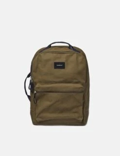 SandqvistAugust Backpack - Olive Green/Navy Blue
