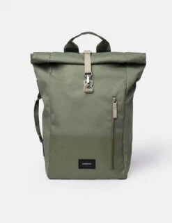 SandqvistDante 2.0 Vegan Rolltop Backpack - Clover Green