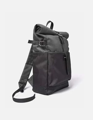 SandqvistIlon Rolltop Backpack - Multi Dark Grey 2 SandqvistIlon Rolltop Backpack - Multi Dark Grey - Image 2