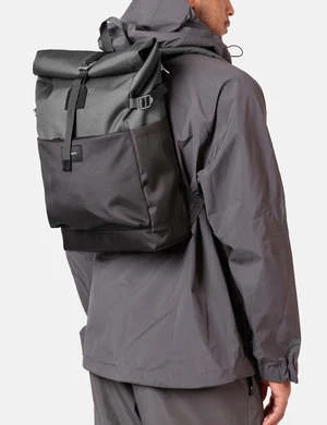 SandqvistIlon Rolltop Backpack - Multi Dark Grey 3 SandqvistIlon Rolltop Backpack - Multi Dark Grey - Image 3