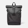 SandqvistIlon Recycled Poly Rolltop Backpack - Multi Dark Grey
