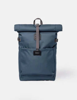 SandqvistIlon Rolltop Backpack - Steel Blue