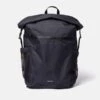 SandqvistNils Recycled Rolltop Backpack - Black