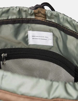 SandqvistWalter Backpack Recycled Poly - Brown 4 SandqvistWalter Backpack Recycled Poly - Brown - Image 4