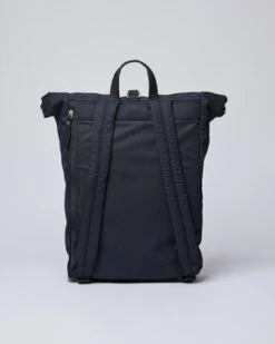 SandqvistSiv Nylon/Leather Backpack - Black -Nordic Style Deals Store Siv Nylon and Leather backpack Black 20230827041546 2