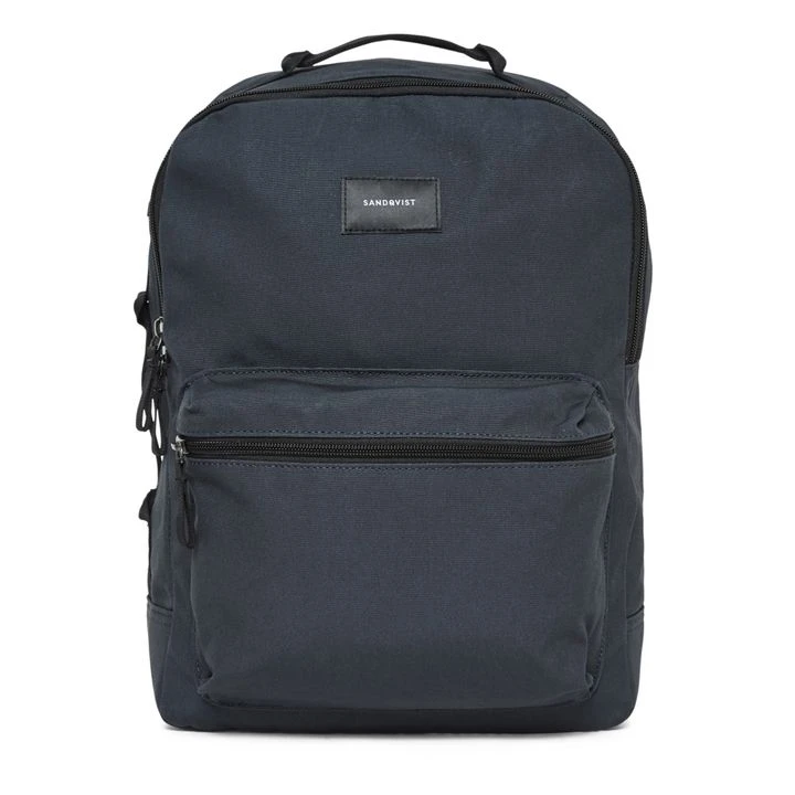 Sandqvist August Backpack | Navy Blue 1 Sandqvist August Backpack | Navy Blue