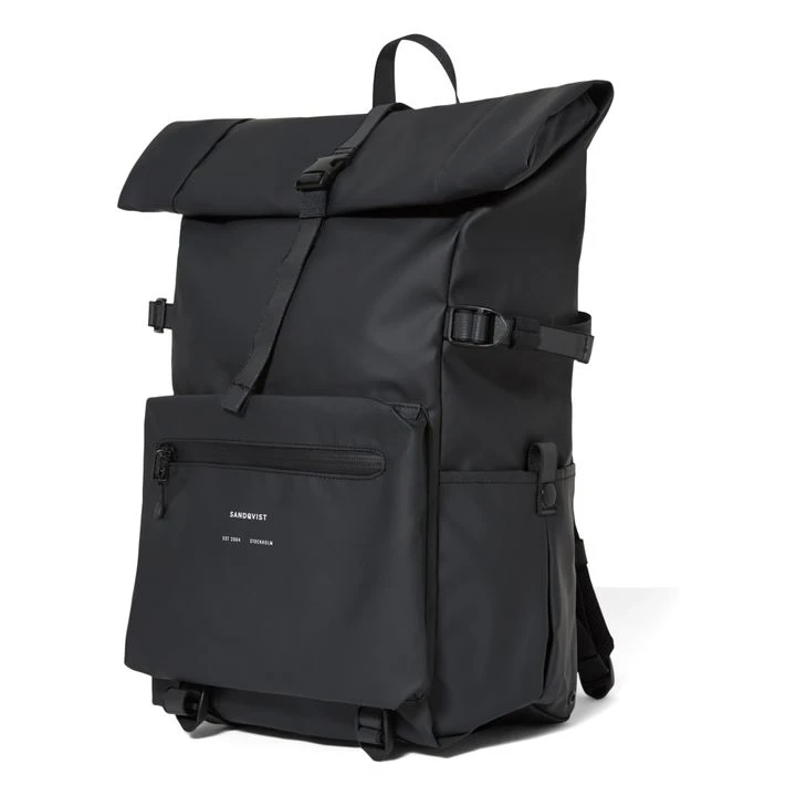 Sandqvist Ruben Waterproof Backpack | Black 3 Sandqvist Ruben Waterproof Backpack | Black - Image 3